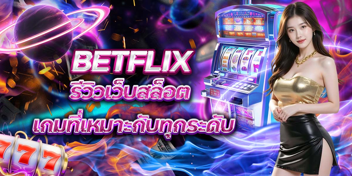 BETFLIX รีวิวเว็บสล็อต เกมที่เหมาะกับทุกระดับ